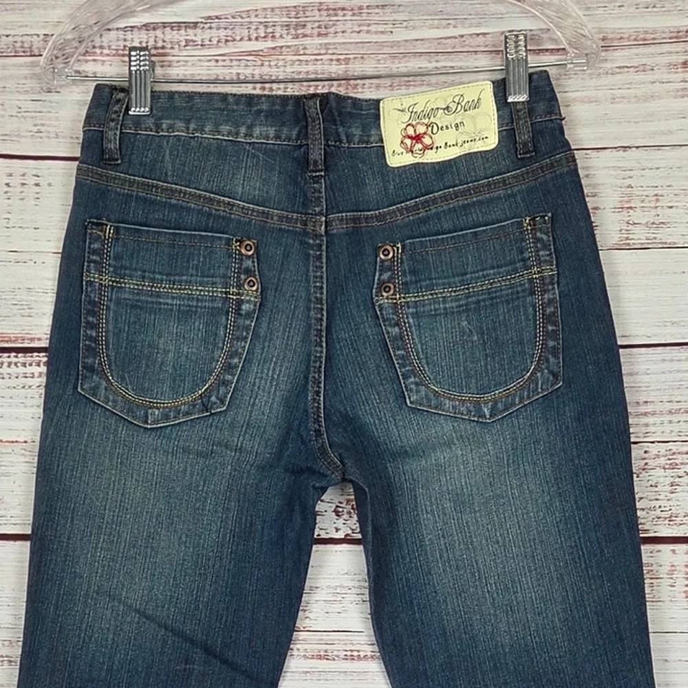 Deadstock Retro Boot Jeans Y2K 27 Mid Rise 5 Pocket Granola Girl Western NWT